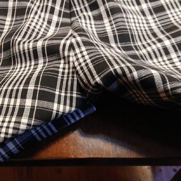 LOFT Womens Checkered Black and White Pants - Picture 9 of 9